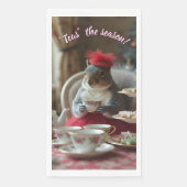 "Tees" in der Saison Serviette (Vorderseite)