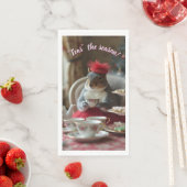 "Tees" in der Saison Serviette (Beispiel)