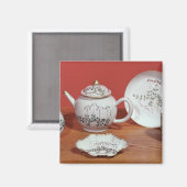 Teeservice für Carl Linnaeus Magnet (Vorderseite/Rückseite)