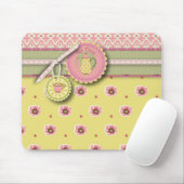 Teeservice-Mauspad Mousepad (Mit Mouse)