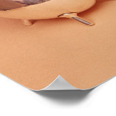 Teeservice mit vergoldeten Innenräumen Poster (Ecke)