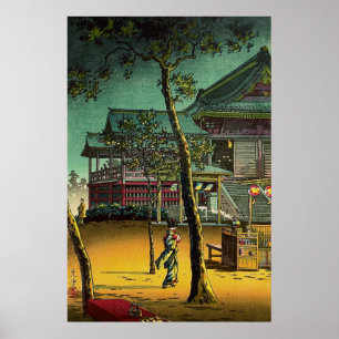 Teeshop bei Kiyomizu Tsuchiya Koitsu 1940 Poster