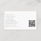 Teeshop Visitenkarte (Rückseite)