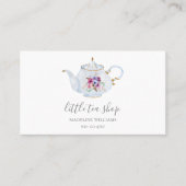 Teeshop Visitenkarte (Vorderseite)