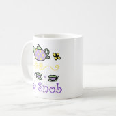 Teesnob Kaffeetasse (Vorderseite Links)