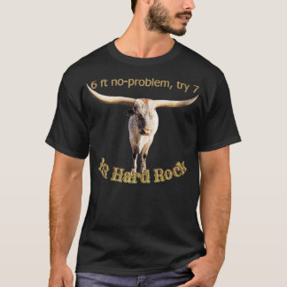 Teesornbulle mit 7 ft Hörnern T-Shirt