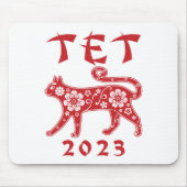 Teet 2023 Vietnamese New Year of the Cat Mousepad (Vorne)
