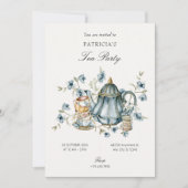 Teetasse Einladung (Vorderseite)