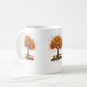 Teetasse mit Baumdesign (Vorderseite Links)