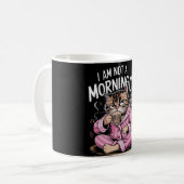 Teetasse mit niedlichem Katzendesign (Vorderseite Links)