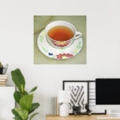 Teetasse Poster (Heimbüro)