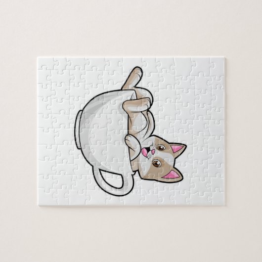 Teetasse Puzzle (Horizontal)