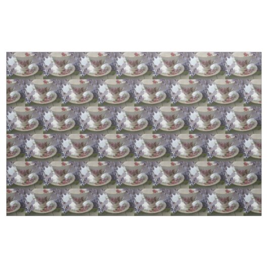 Teetasse Stoff (Fat Quarter (45,7 x 55,9 cm))