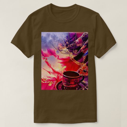Teetasse T-Shirt (Design vorne)