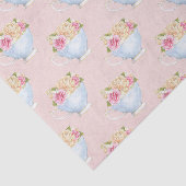 Teetassen & Blumen Seidenpapier (Ausschnitt)
