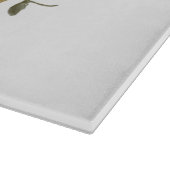 Teetassen-Blumenstrauß Schneidebrett (Ecke)