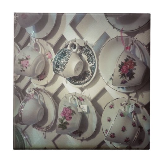 Teetassen Fliese (Vorderseite)