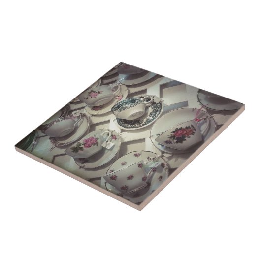 Teetassen Fliese (Seite)