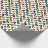 Teetassen Geschenkpapier (Ecke)