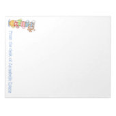 Teetassen Notizblock (Vorderseite)