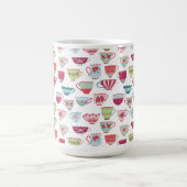 Teetassenmuster Kaffeetasse (Mittel)