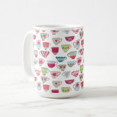 Teetassenmuster Kaffeetasse (Vorderseite Links)