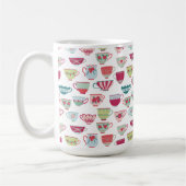 Teetassenmuster Kaffeetasse (Links)