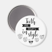 Teeth Are Always In Style Magnet (Vorderseite/Rückseite)