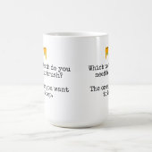 Teeth brushing jokes kaffeetasse (Mittel)