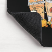 Teeth Coffee Fall Dental Pumpkin Latte Dentist Tha Mousepad (Ecke)