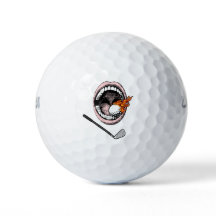 Teeth Golf Ball mit Flammen Golf Ball für Zahnärzt