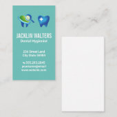 Teeth Logos | Zahnprüfung Visitenkarte (Vorne/Hinten)