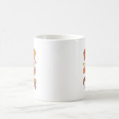 Teeth Pumpkin Türkei Kaffee Fall Zahnspange als Kaffeetasse (Mittel)