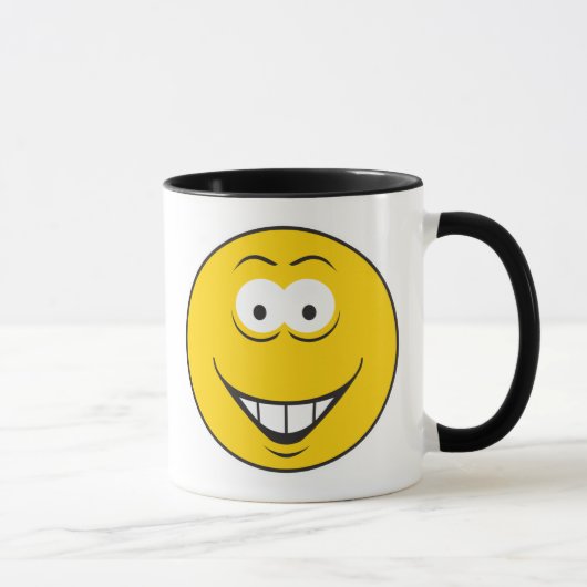 Teeth Smile Face Tasse (Rechts)