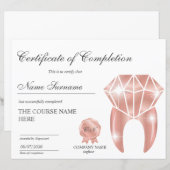 Teeth Whitening Certificate of Completion Course (Vorne/Hinten)