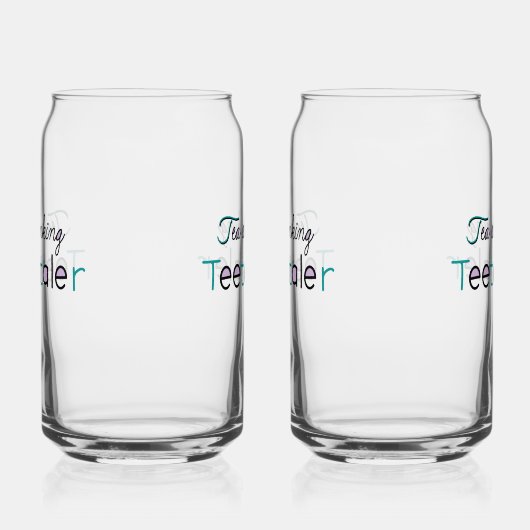 Teetotaler Glass Dosenglas (Rechts)