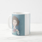 Teetrinkende Kaffeetasse (Vorderseite Links)