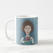 Teetrinkende Kaffeetasse (Links)
