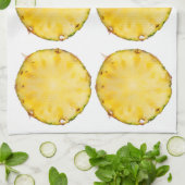 Teetuch - Ananas Slice Geschirrtuch (Gefaltet)