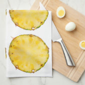 Teetuch - Ananas Slice Geschirrtuch (Viertel Falte)