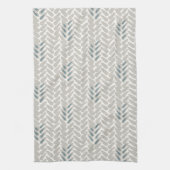 Teetuch aus Aquamarinem Weizenmuster Geschirrtuch (Vertikal)