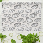 Teetuch aus Sourdough Geschirrtuch (Gefaltet)