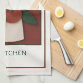 Teetuch aus Tomaten/Koch, geerntet Geschirrtuch (Viertel Falte)