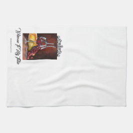 Teetuch - Herzlich willkommen auf meinem Tisch Geschirrtuch