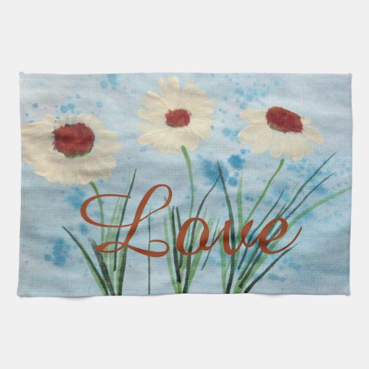 Teetuch-Liebe Handtuch (Horizontal)