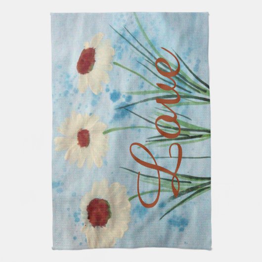 Teetuch-Liebe Handtuch (Vertikal)
