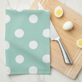 Teetuch - Light Blue Handtuch (Viertel Falte)