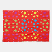 Teetuch mit Sternen Handtuch (Horizontal)