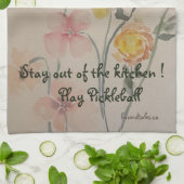 Teetuch von Pickleball Geschirrtuch (Gefaltet)