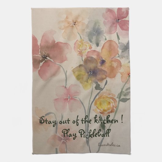 Teetuch von Pickleball Geschirrtuch (Vertikal)